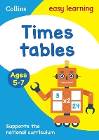 Book Cover for Times Tables Ages 5-7 by Collins Easy Learning