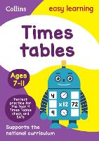 Book Cover for Times Tables Ages 7-11 by Collins Easy Learning