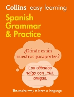 Book Cover for Easy Learning Spanish Grammar and Practice by Collins Dictionaries