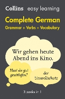 Book Cover for Easy Learning German Complete Grammar, Verbs and Vocabulary (3 books in 1) by Collins Dictionaries