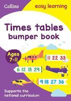 Book Cover for Times Tables Bumper Book Ages 7-11 by Collins Easy Learning