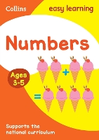 Book Cover for Numbers Ages 3-5 Ideal for Home Learning by Collins Easy Learning