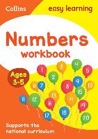 Book Cover for Numbers Workbook Ages 3-5: New Edition Ideal for Home Learning by Collins Easy Learning