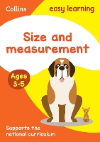 Book Cover for Size and Measurement. Ages 3-5 by 