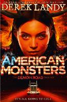 Book Cover for American Monsters by Derek Landy