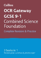 Book Cover for OCR Gateway GCSE 9-1 Combined Science Foundation All-in-One Complete Revision and Practice by Collins GCSE