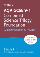 Book Cover for AQA GCSE 9-1 Combined Science Foundation All-in-One Complete Revision and Practice by Collins GCSE