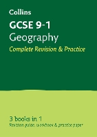 Book Cover for GCSE 9-1 Geography All-in-One Complete Revision and Practice by Collins GCSE