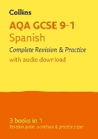 Book Cover for AQA GCSE 9-1 Spanish All-in-One Complete Revision and Practice by Collins GCSE