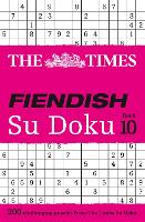 Book Cover for The Times Fiendish Su Doku Book 10 by The Times Mind Games