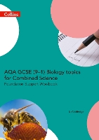 Book Cover for AQA GCSE 9-1 Biology for Combined Science Foundation Support Workbook by Liz Ouldridge