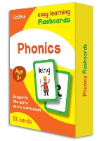 Book Cover for Phonics Flashcards by Collins Easy Learning