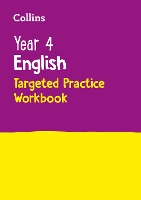 Book Cover for Year 4 English Targeted Practice Workbook by Collins KS2