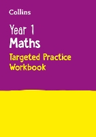 Book Cover for Year 1 Maths Targeted Practice Workbook by Collins KS1