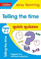 Book Cover for Telling the Time Quick Quizzes Ages 5-7 by Collins Easy Learning