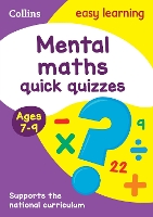 Book Cover for Mental Maths Quick Quizzes. Ages 7-9 by 