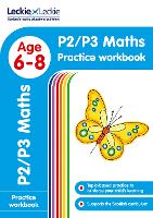 Book Cover for P2/P3 Maths Practice Workbook by Leckie