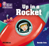 Book Cover for Up in a Rocket by Jill Atkins