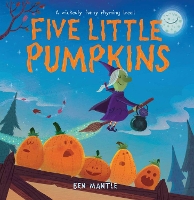 Book Cover for Five Little Pumpkins by Ben Mantle