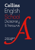 Book Cover for School Dictionary and Thesaurus by Collins Dictionaries