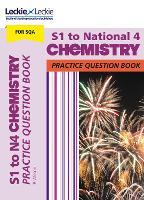 Book Cover for S1 to National 4 Chemistry Practice Question Book by Bob Wilson