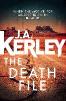 Book Cover for The Death File by J. A. Kerley