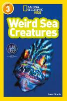 Book Cover for Weird Sea Creatures by Laura F. Marsh