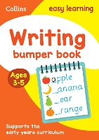 Book Cover for Writing Bumper Book Ages 3-5 by Collins Easy Learning