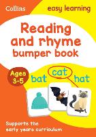 Book Cover for Reading and Rhyme Bumper Book Ages 3-5 by Collins Easy Learning