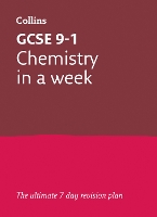 Book Cover for GCSE 9-1 Chemistry In A Week by Letts GCSE