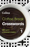 Book Cover for Coffee Break Crosswords Book 1 by Collins Puzzles