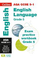 Book Cover for AQA GCSE 9-1 English Language Exam Practice Workbook (Grade 5) by Collins GCSE