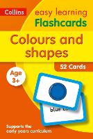 Book Cover for Colours and Shapes Flashcards by Collins Easy Learning