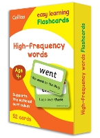 Book Cover for High Frequency Words Flashcards by Collins Easy Learning