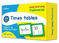 Book Cover for Times Tables Flashcards by Collins Easy Learning