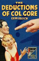 Book Cover for The Deductions of Colonel Gore by Lynn Brock, Rob Reef