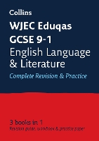 Book Cover for WJEC Eduqas GCSE 9-1 English Language and Literature All-in-One Complete Revision and Practice by Collins GCSE