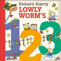 Book Cover for Lowly Worm’s 123 by Richard Scarry