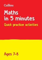 Book Cover for Maths in 5 Minutes a Day Age 7-8 by Collins KS2