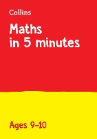 Book Cover for Maths in 5 Minutes a Day Age 9-10 by Collins KS2