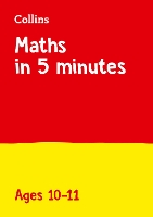 Book Cover for Maths in 5 Minutes a Day Age 10-11 by Collins KS2