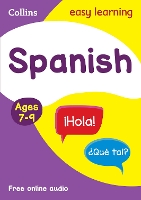 Book Cover for Spanish Ages 7-9 by Collins Easy Learning