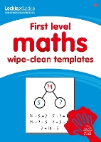 Book Cover for First Level Wipe-Clean Maths Templates for CfE Primary Maths by Leckie