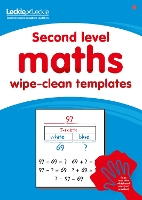 Book Cover for Second Level Wipe-Clean Maths Templates for CfE Primary Maths by Leckie