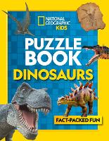 Book Cover for Puzzle Book Dinosaurs by National Geographic Kids