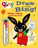 Book Cover for Draw With Bing! Wipe-clean Activity Book by 