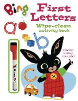 Book Cover for First Letters Wipe-clean activity book by 