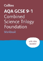 Book Cover for AQA GCSE 9-1 Combined Science Foundation Workbook by Collins GCSE