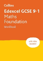 Book Cover for Edexcel GCSE 9-1 Maths Foundation Workbook by Collins GCSE