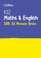 Book Cover for KS2 Maths and English SATs 10-Minute Tests by Collins KS2